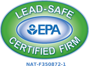 EPA Lead-Safe Certified Firm, certification NAT-F350872-1